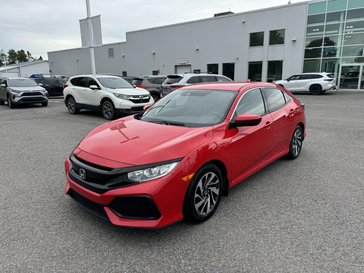 Honda 2019 Civic Hatchback LX - JAMAIS ACCIDENTÉ -